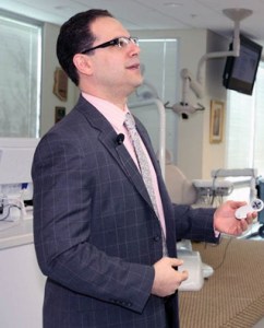 Dr. David Gardner lecturing